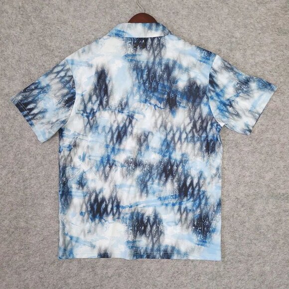 UNDER ARMOUR Mens XLT Heatgear Performance Polo Camo Abstract Loose Fit Shirt - Picture 7 of 8